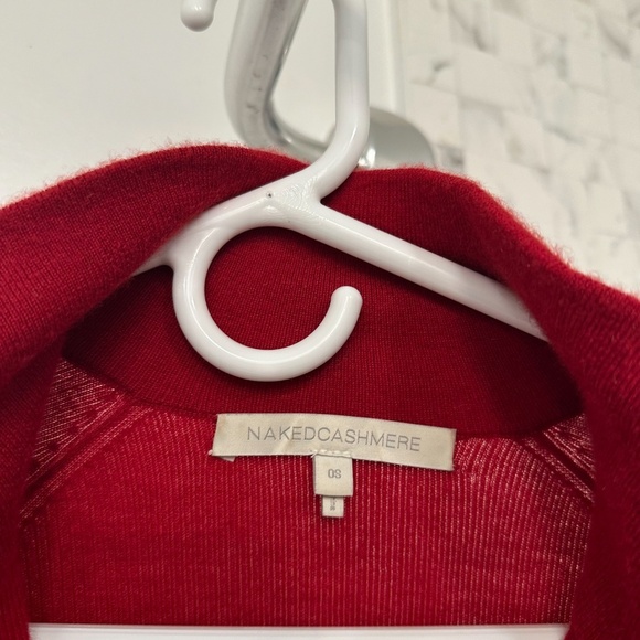 NakedCashmere Juliette Fitted Cashmere Quarter-Zip XS/S (OS) - Picture 3 of 5